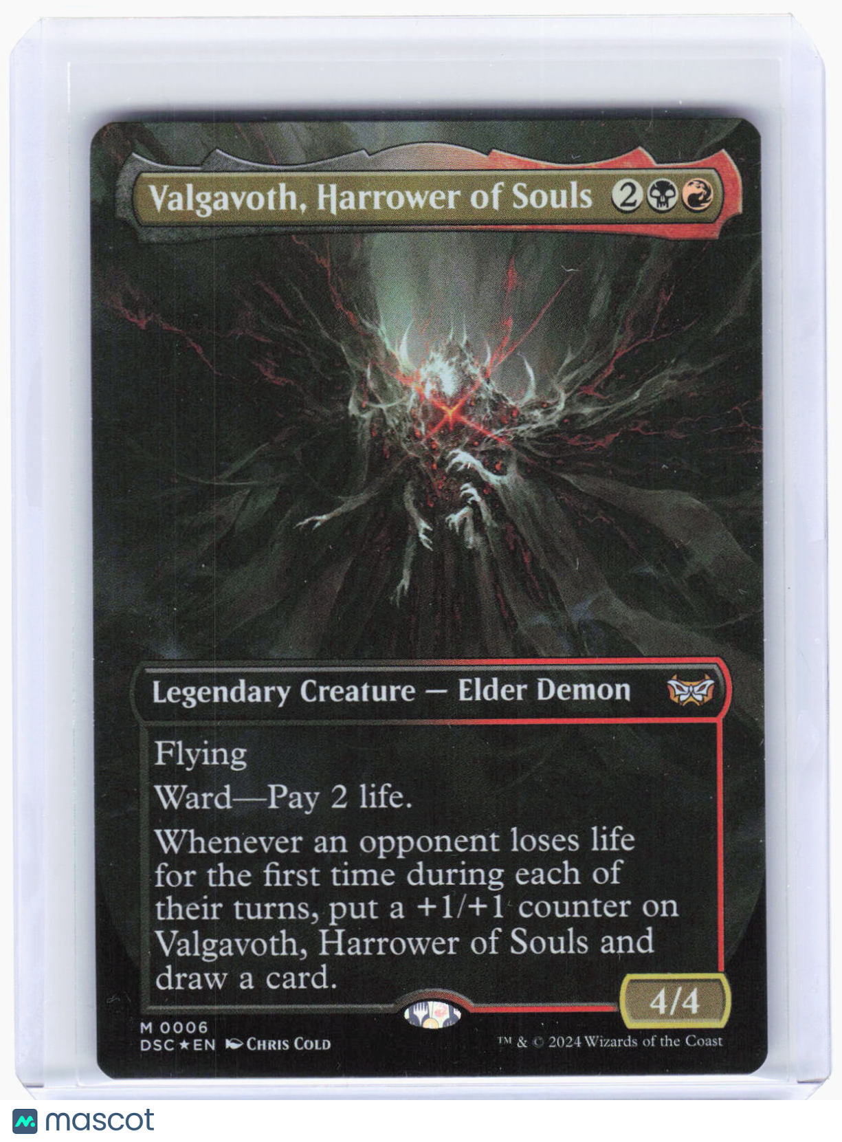 2024 Magic: The Gathering—Valgavoth, Harrower of Souls #6 (DSC)—Mythic Foil