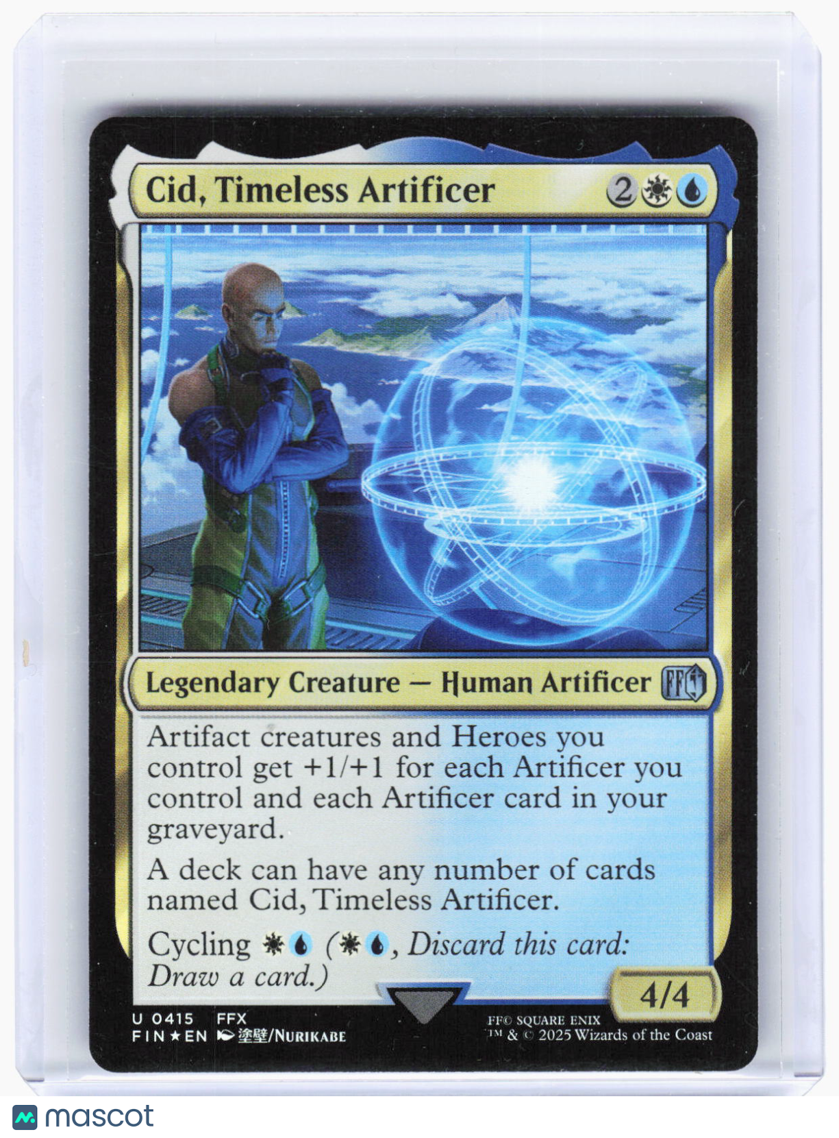 2025 Magic: The Gathering—Cid, Timeless Artificer #415 (FIN)—Uncommon Foil