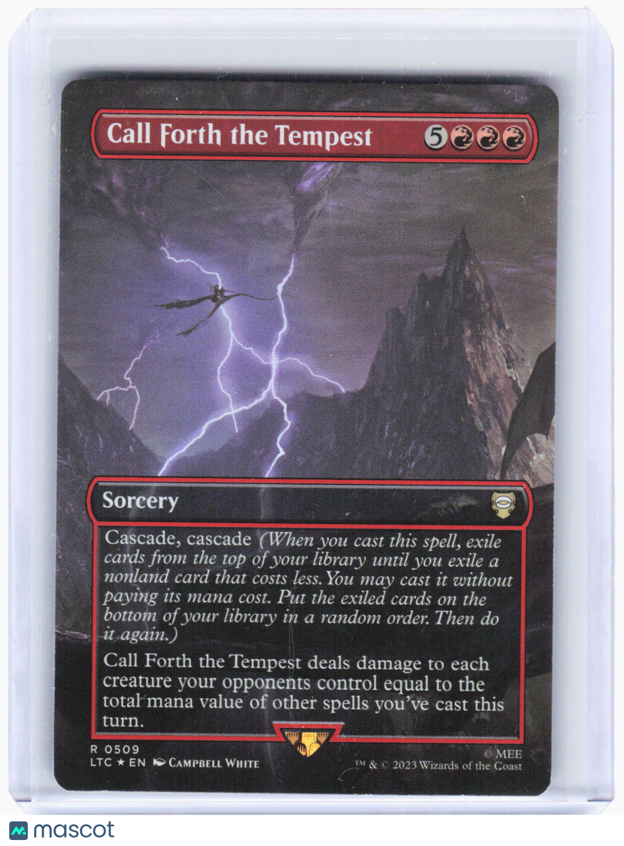 2023 Magic: The Gathering—Call Forth the Tempest #509 (LTC)—Rare Foil