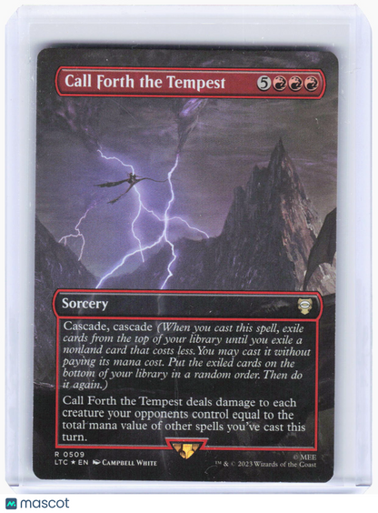 2023 Magic: The Gathering—Call Forth the Tempest #509 (LTC)—Rare Foil