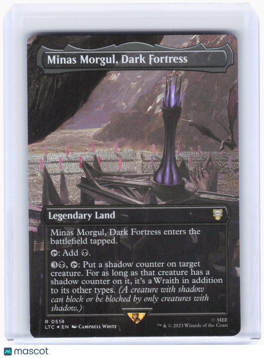 2023 Magic: The Gathering—Minas Morgul, Dark Fortress #514 (LTC)—Rare Foil