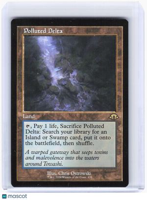 2024 Magic: The Gathering—Polluted Delta (Retro Frame) #438 (MH3)—Rare Non-Foil