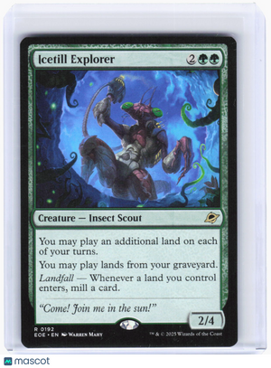 2025 Magic: The Gathering—Icetill Explorer #192 Edge of Eternities—Rare Non-Foil