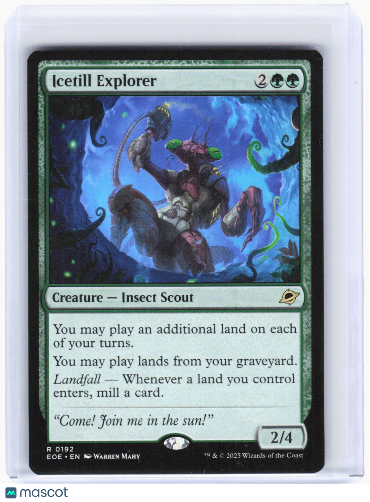 2025 Magic: The Gathering—Icetill Explorer #192 Edge of Eternities—Rare Non-Foil