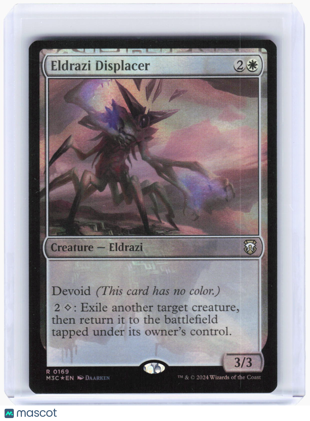 2024 Magic: The Gathering—Eldrazi Displacer (Ripple Foil) #169 (M3C)—Rare Foil