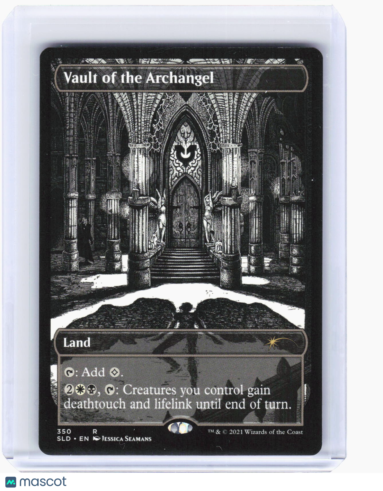 2021 Magic: The Gathering—Vault of the Archangel #350 (SLD)—Rare Non-Foil