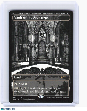 2021 Magic: The Gathering—Vault of the Archangel #350 (SLD)—Rare Non-Foil