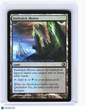 2010 Magic: The Gathering—Darkslick Shores #226 Scars of Mirrodin—Rare Foil