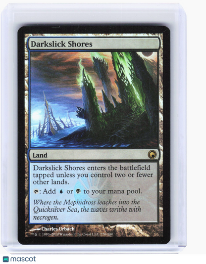 2010 Magic: The Gathering—Darkslick Shores #226 Scars of Mirrodin—Rare Foil