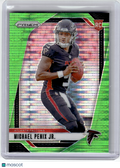 2024 Panini Prizm Football Football—Michael Penix Jr. #378 Green RC