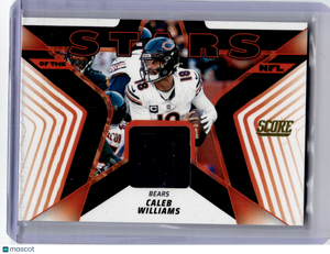 2025 Panini Score Football Stars of the NFL—Caleb Williams #SNJ-CWS (Patch)
