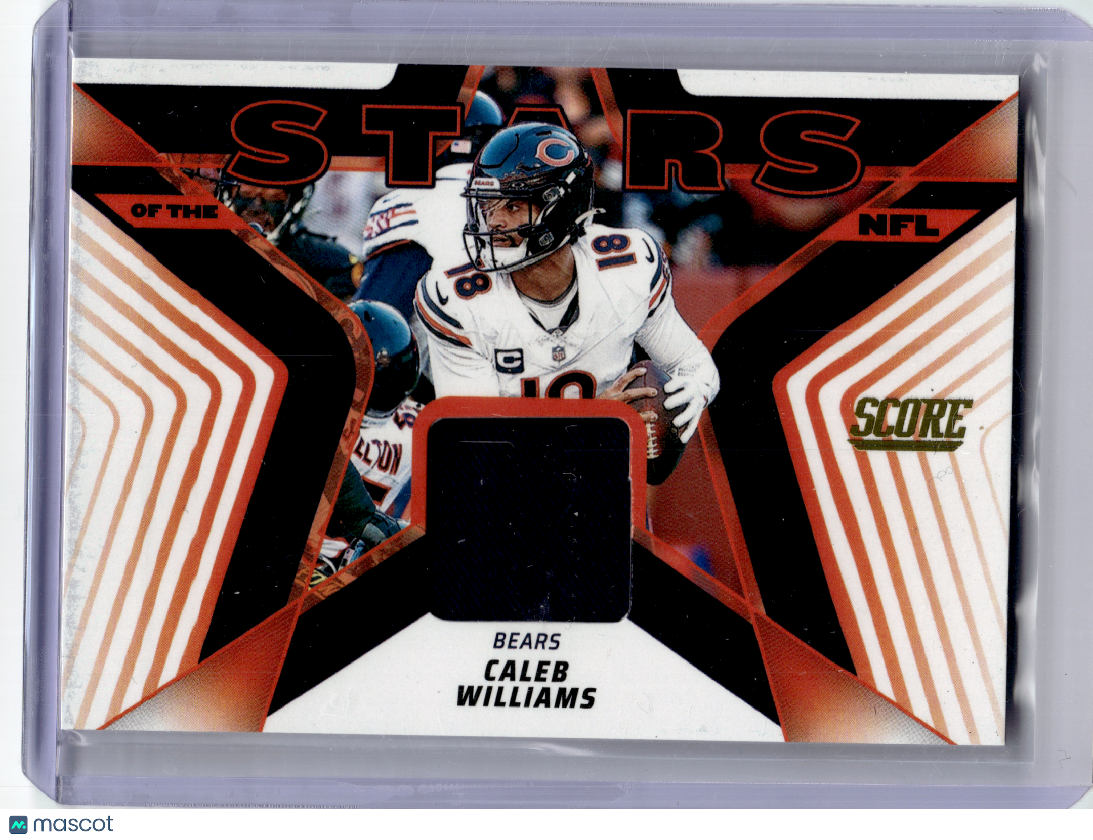 2025 Panini Score Football Stars of the NFL—Caleb Williams #SNJ-CWS (Patch)