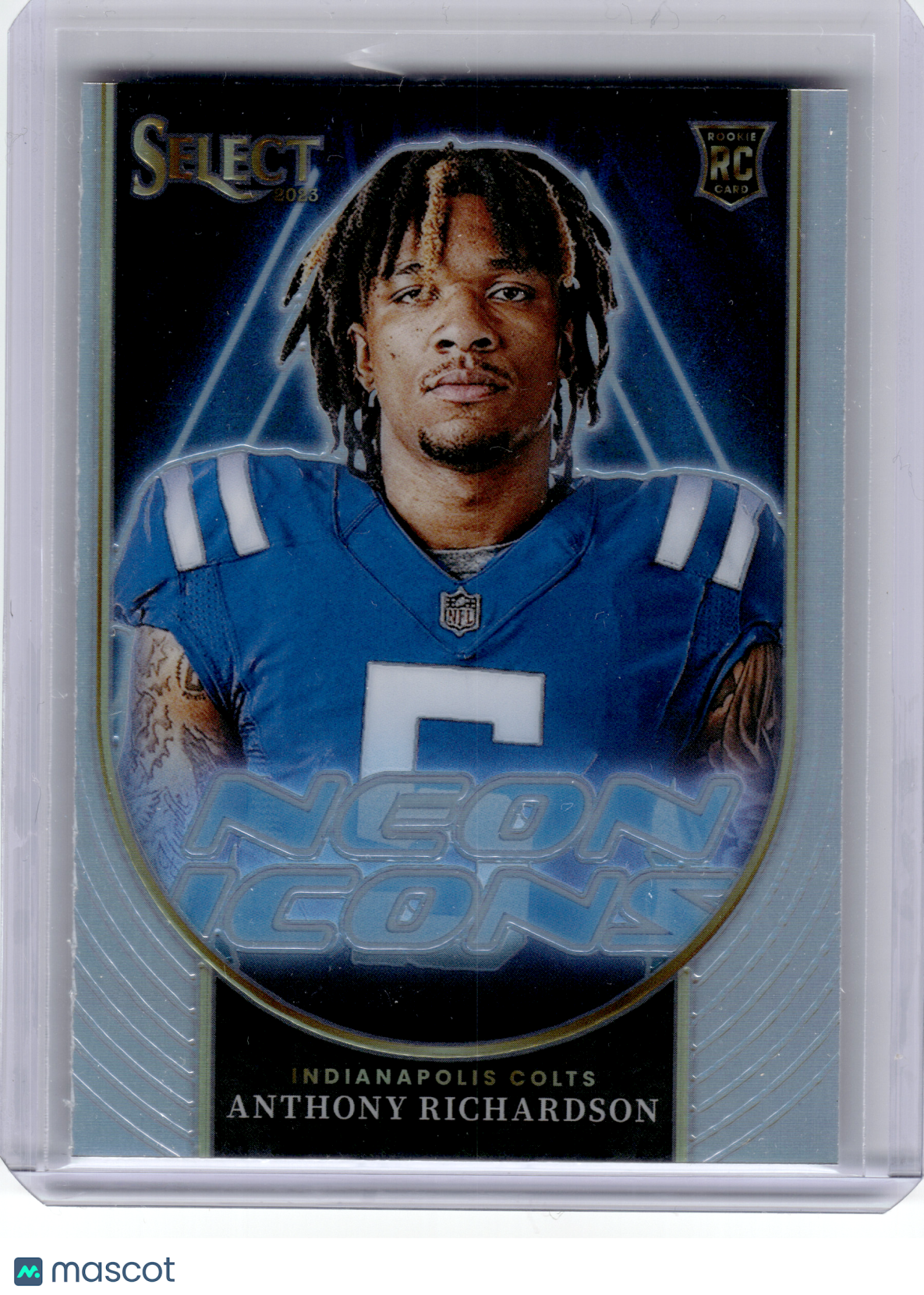 2024 Panini Select Prizm Neon Icons Football—Anthony Richardson #NI-ARI RC