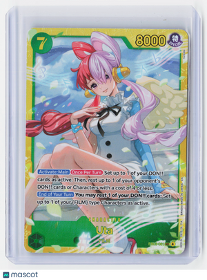 2026 One Piece Card Game—Uta #EB03-061 Extra Booster: Heroines Edition—SEC Holo
