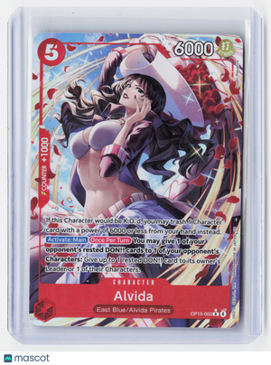 2026 One Piece CG—Alvida (Alt Art) #OP15-003 Adventure on Kami's Island—R Holo