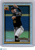 2025 Topps Chrome 75 Years of Baseball—Paul Skenes 91C-39 Silver Mojo Refractor