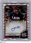 2023 Topps World Baseball Classic Baseball—Jeff McNeil #AV-JM Silver Prizm