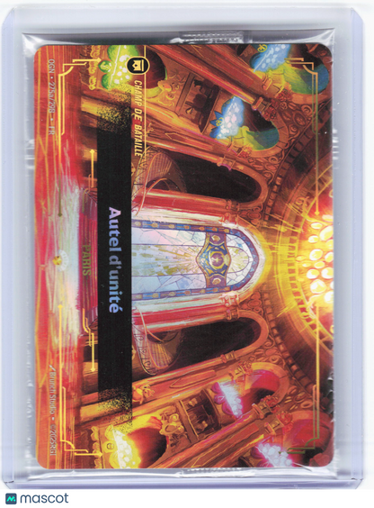2025 Riftbound—Autel d'unité (Altar of Unity) #275a—(TFT Paris Promo) (Sealed)