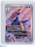 2025 Pokemon—Samurott #107/086 White Flare—Illustration Rare Foil