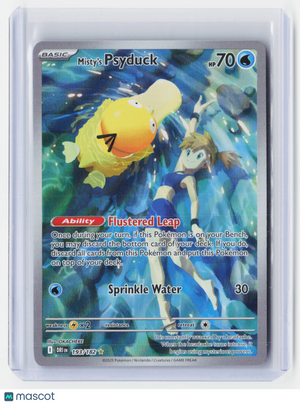 2025 Pokemon—Misty's Psyduck #193/182 Destined Rivals—Illustration Rare Holo