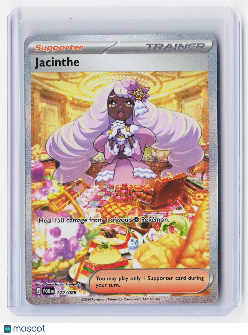 2026 Pokemon—Jacinthe #122/088 Perfect Order—Special Illustration Rare Holo