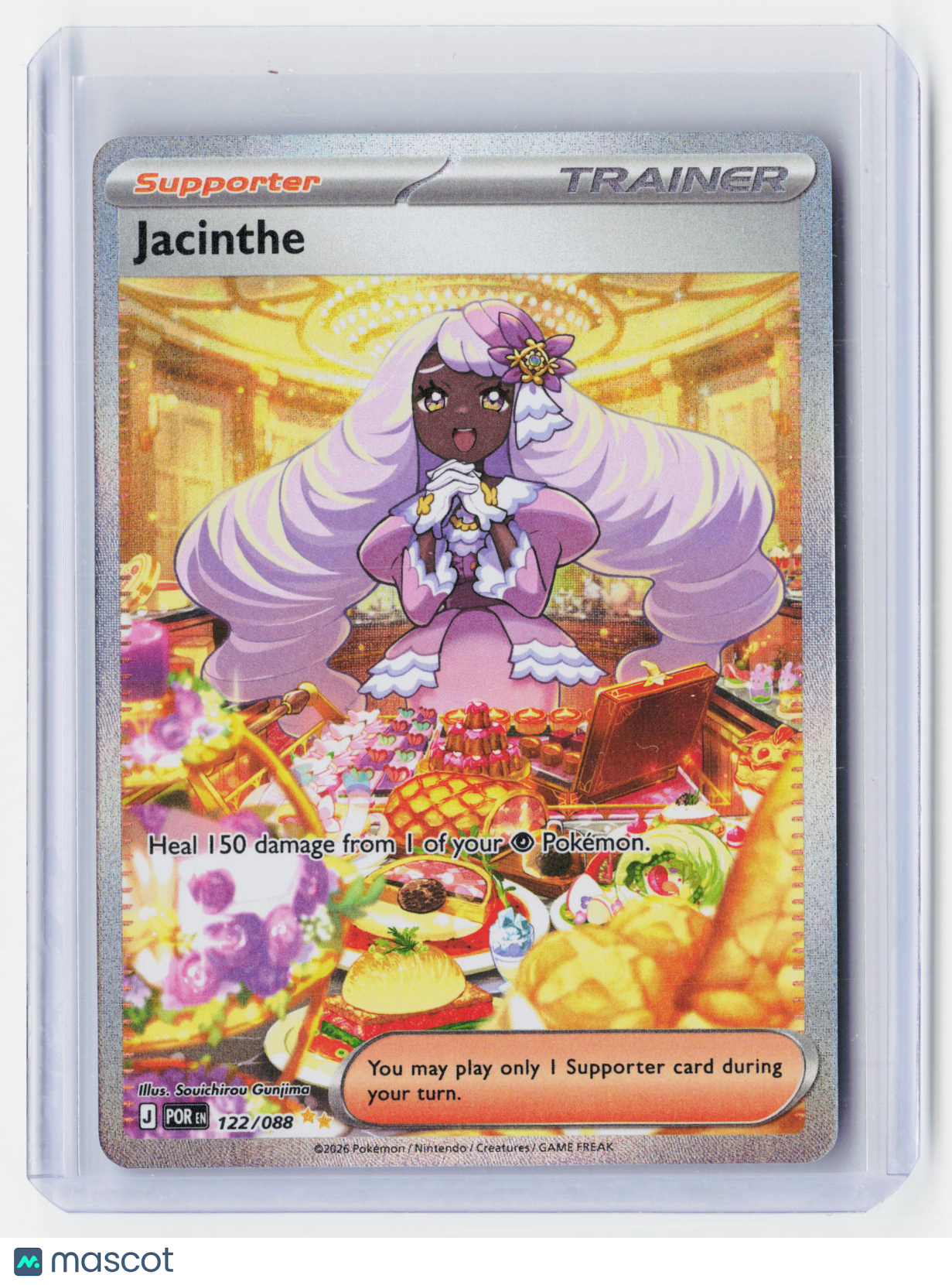 2026 Pokemon—Jacinthe #122/088 Perfect Order—Special Illustration Rare Holo