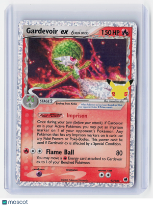 2021 Pokemon—Gardevoir ex (Delta Species) #93 Celebrations: Classic Collection