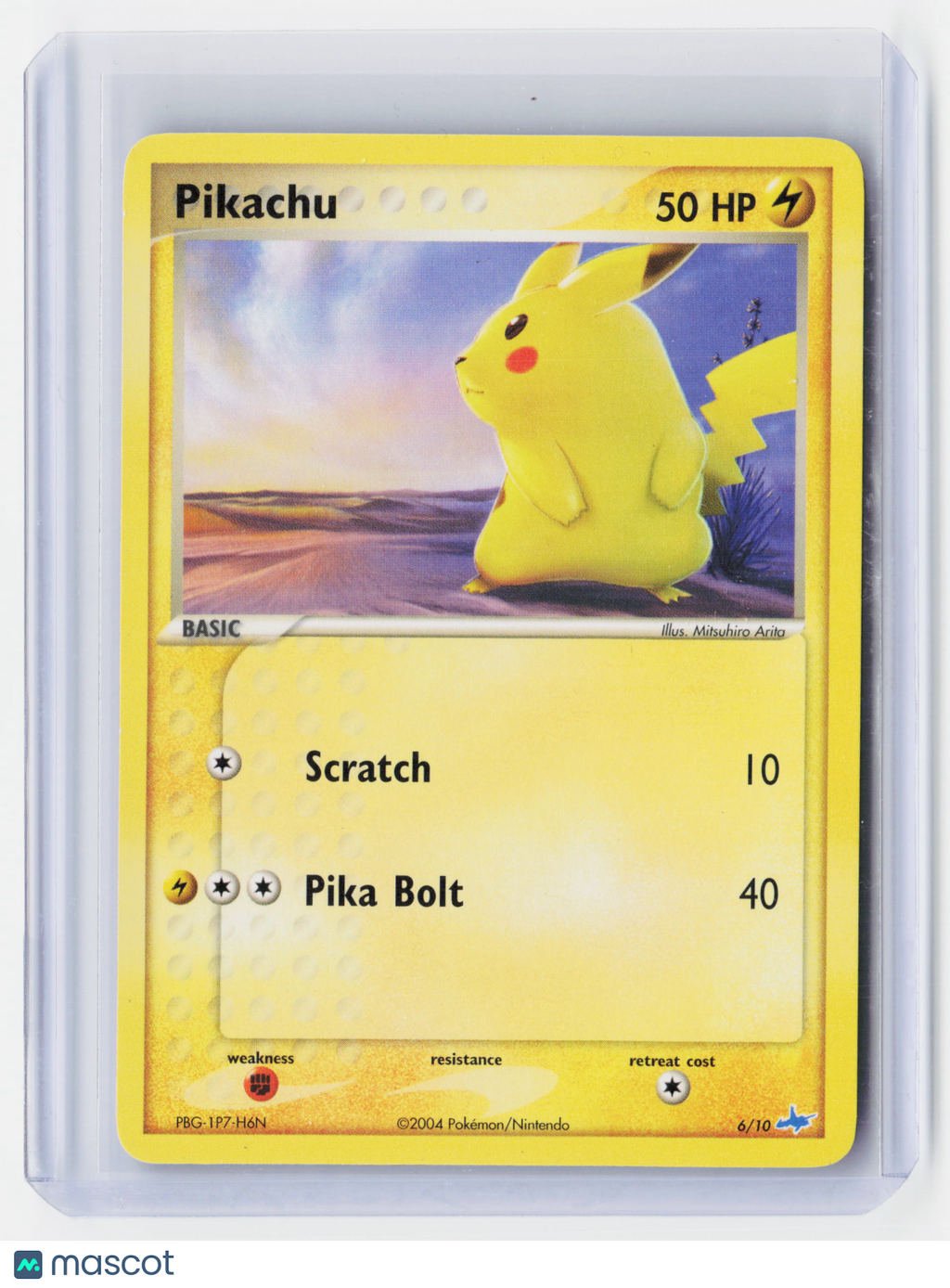 2004 Pokemon—Pikachu #6/10 EX Trainer Kit 1: Latias & Latios—[Lightly Played]