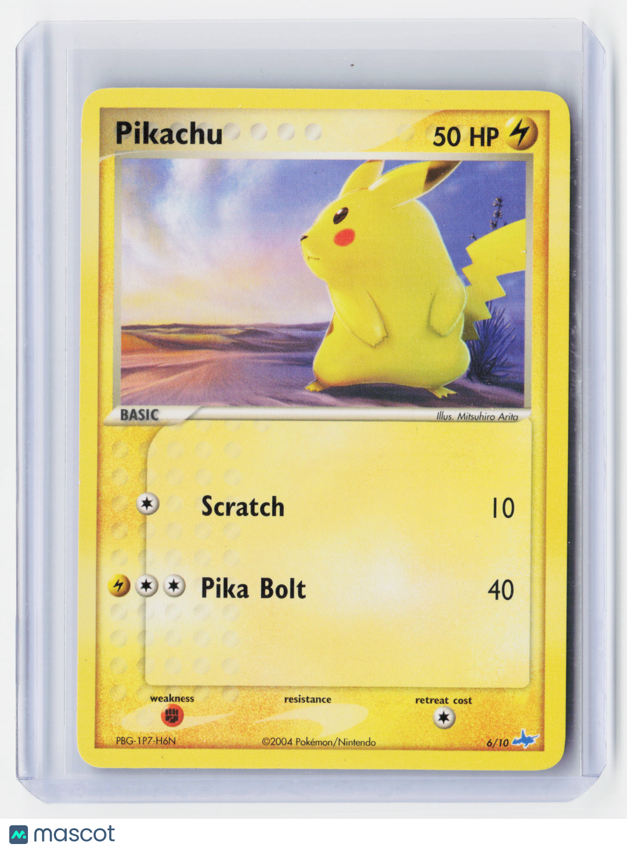 2004 Pokemon—Pikachu #6/10 EX Trainer Kit 1: Latias & Latios—[Lightly Played]