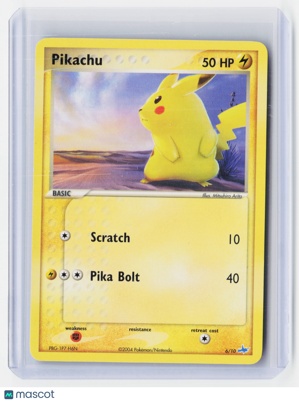 2004 Pokemon TCG—Pikachu #6/10 EX Trainer Kit 1: Latias & Latios—Regular Promo