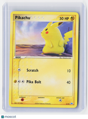 2004 Pokemon TCG—Pikachu #6/10 EX Trainer Kit 1: Latias & Latios—Regular Promo