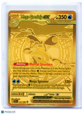 2026 Pokemon—Mega Greninja ex #122/086 Chaos Rising—Mega Hyper Rare Gold