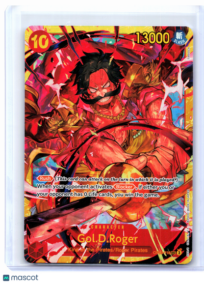 2024 One Piece—Gol.D.Roger #OP09-118 Emperors in the New World—Secret Rare Foil