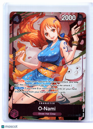 2026 One Piece—O-Nami (Dash Pack) #ST18-002 Heroines Edition—Common Foil