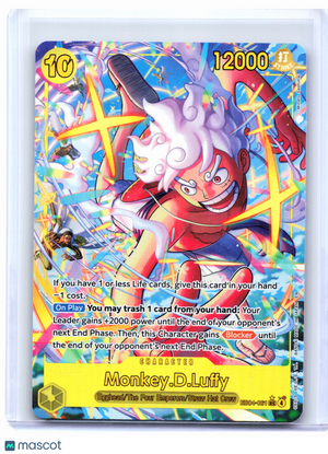 2026 One Piece—Monkey.D.Luffy #EB04-061 Adventure on Kami's Island—SEC Foil