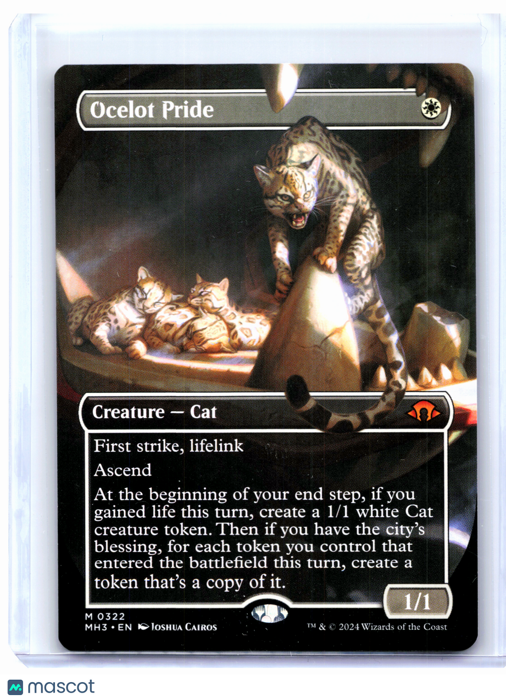 2024 Magic: TG—Ocelot Pride (Borderless) #0322 Modern Horizons 3—Mythic Nonfoil