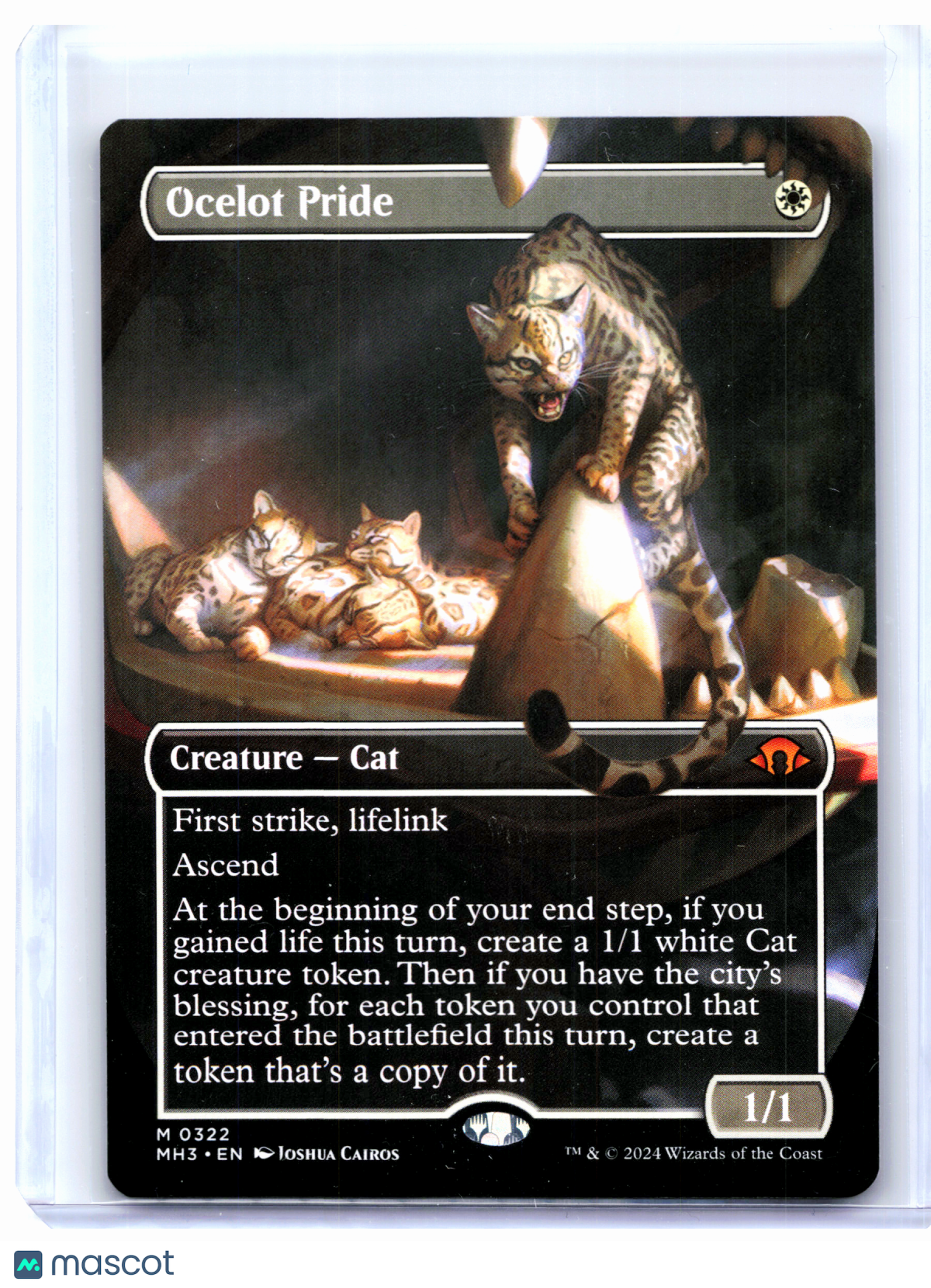 2024 Magic: TG—Ocelot Pride (Borderless) #0322 Modern Horizons 3—Mythic Nonfoil