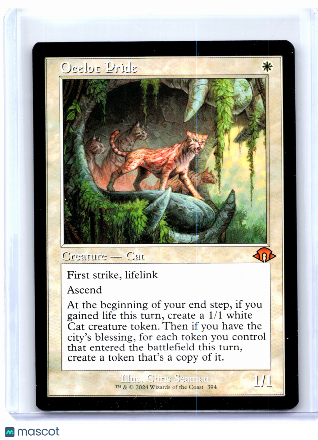 2024 Magic: TG—Ocelot Pride (Retro Frame) #394 Modern Horizons 3—Mythic Nonfoil