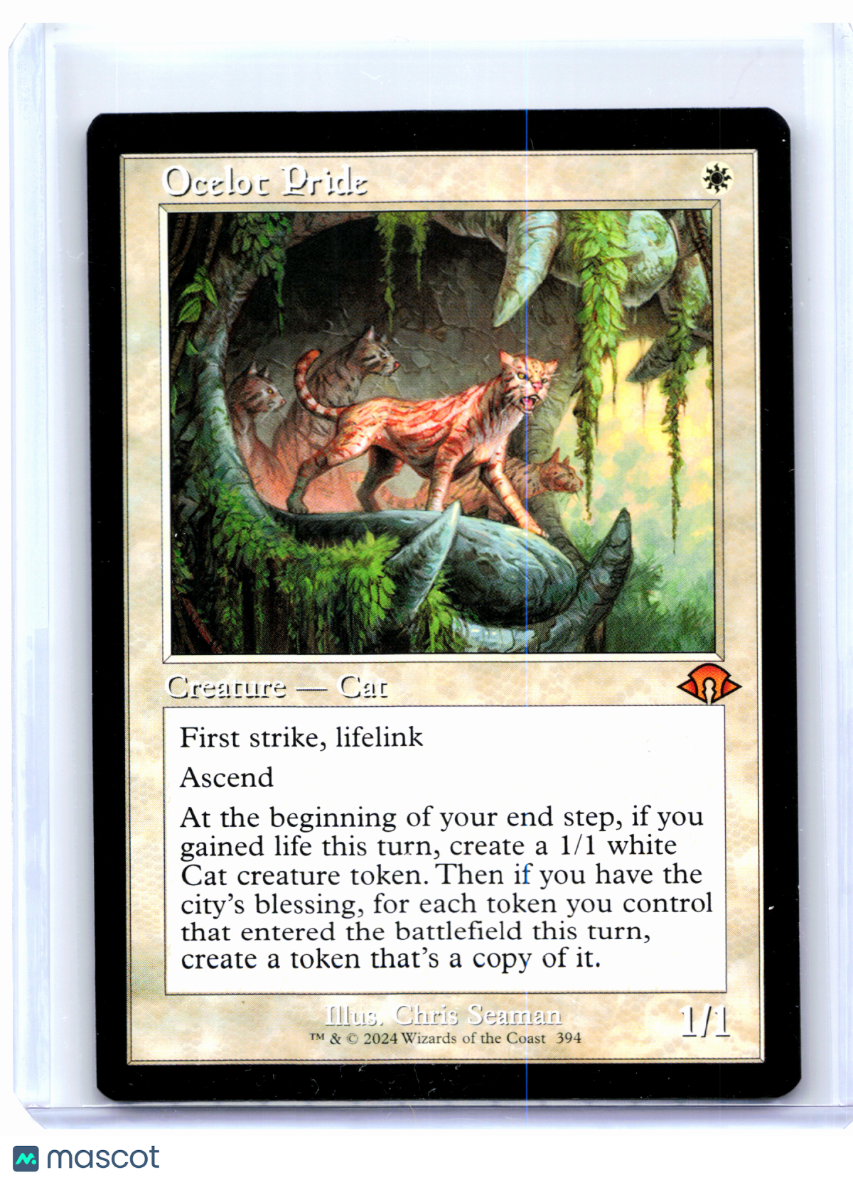 2024 Magic: TG—Ocelot Pride (Retro Frame) #394 Modern Horizons 3—Mythic Nonfoil
