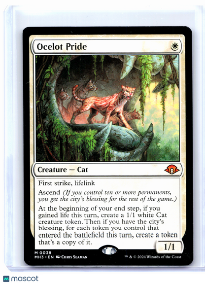 2024 Magic: The Gathering—Ocelot Pride #0038 Modern Horizons 3—Mythic Nonfoil