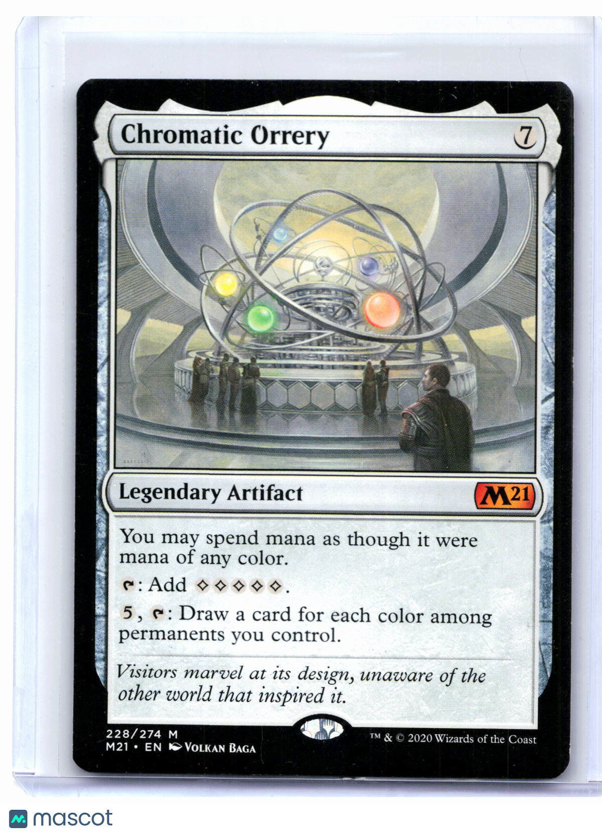 2020 Magic: The Gathering—Chromatic Orrery #228 Core Set 2021—Mythic Nonfoil