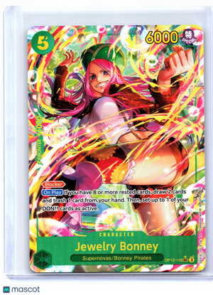 2025 One Piece—Jewelry Bonney (Alt Art) #OP12-118 Legacy of the Master—SEC Foil