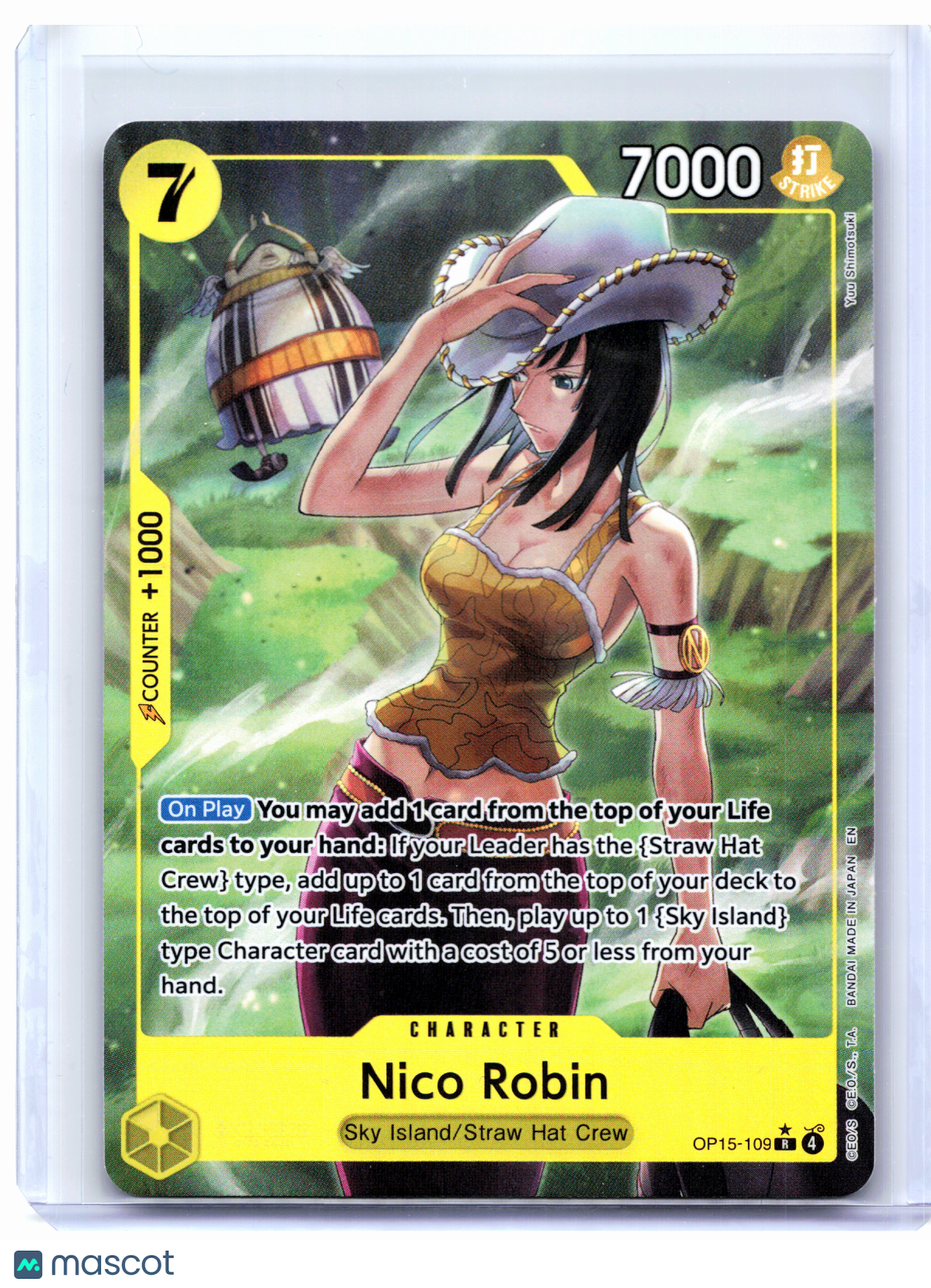 2026 One Piece—Nico Robin (Alt Art) #OP15-109 Adventure on Kami's Island—R Foil