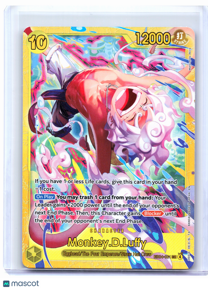 2026 One Piece—Monkey.D.Luffy #EB04-061 Adventure on Kami's Island—SR Foil