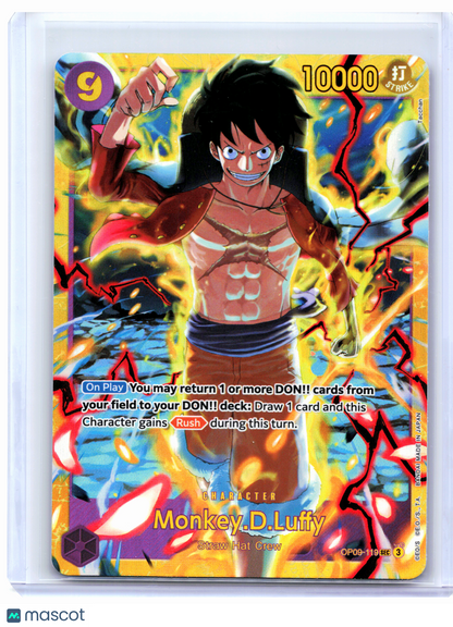 2024 One Piece—Monkey.D.Luffy #OP09-119 Emperors in the New World—SR Foil