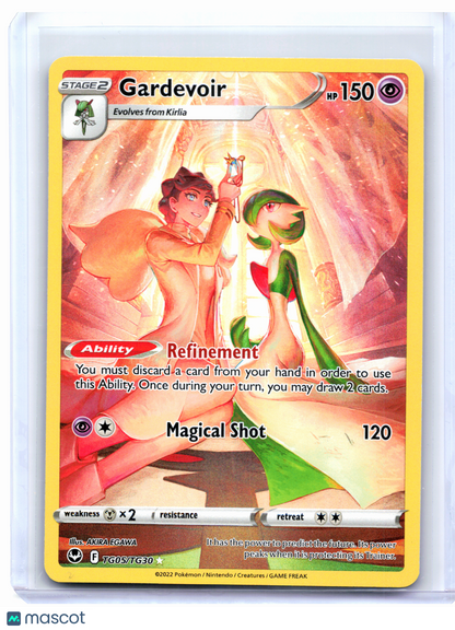2022 Pokemon—Gardevoir #TG05/TG30 Astral Radiance Trainer Gallery—Ultra Rare