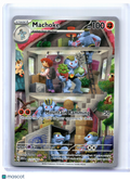 2023 Pokemon—Machoke #177/165 Scarlet & Violet 151—Illustration Rare Holo