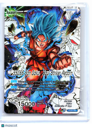 2020 DBS—SSGSS Son Goku, Soul Striker Reborn (Gold Stamped) #P-211—Foil [Sealed]