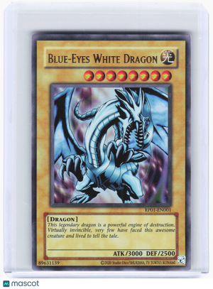 YuGiOh!—Blue-Eyes White Dragon #RP01-EN001 (RP01)—Ultra Rare Foil