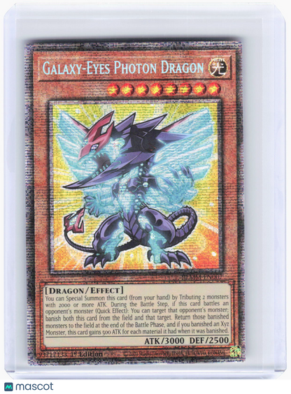 2025 YuGiOh!—Galaxy-Eyes Photon Dragon #BLMM-EN007 (BLMM)—SR Foil 1st Ed